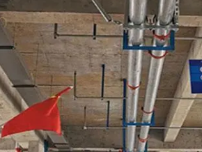 龙文管廊支架的安装方法